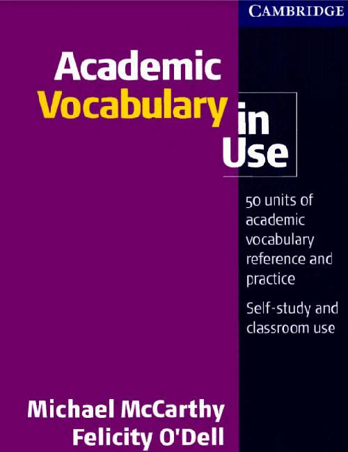 bìa sách academic vocabulary in use