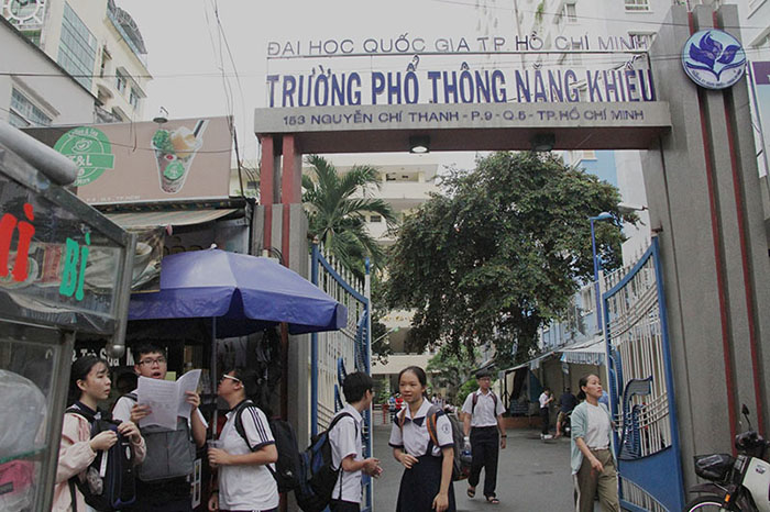Top 12 trường THPT tốt nhất TP. Hồ Chí Minh - Trường Phổ thông Năng khiếu TP. HCM
