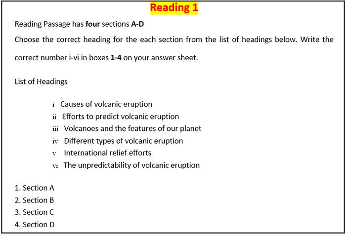 Tổng hợp đề thi IELTS Reading Test có đáp án hay