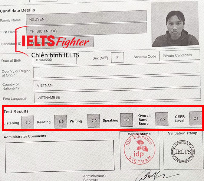 Khóa học IELTS trực tuyến ielts fighter