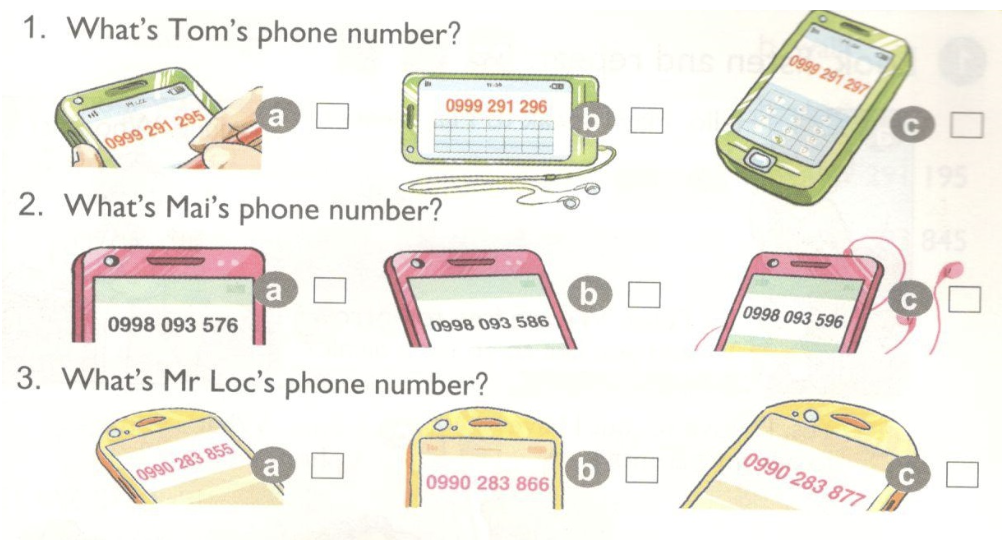 ti&ecirc;ng anh lop 4 unit 18 phone number lesson1 lesson2 lesson3 mshoajunior 3